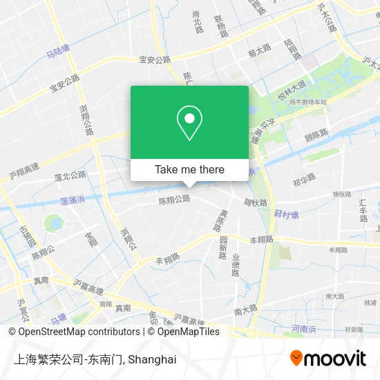 上海繁荣公司-东南门 map