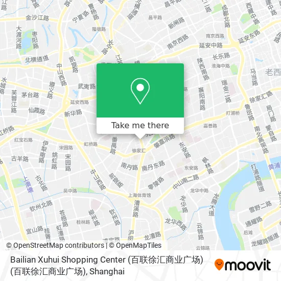Bailian Xuhui Shopping Center (百联徐汇商业广场) (百联徐汇商业广场) map
