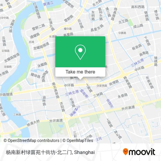 杨南新村绿茵苑十街坊-北二门 map