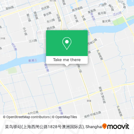 菜鸟驿站(上海西闸公路1828号澳洲国际店) map