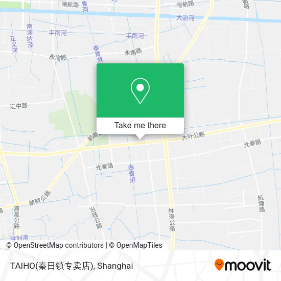 TAIHO(秦日镇专卖店) map