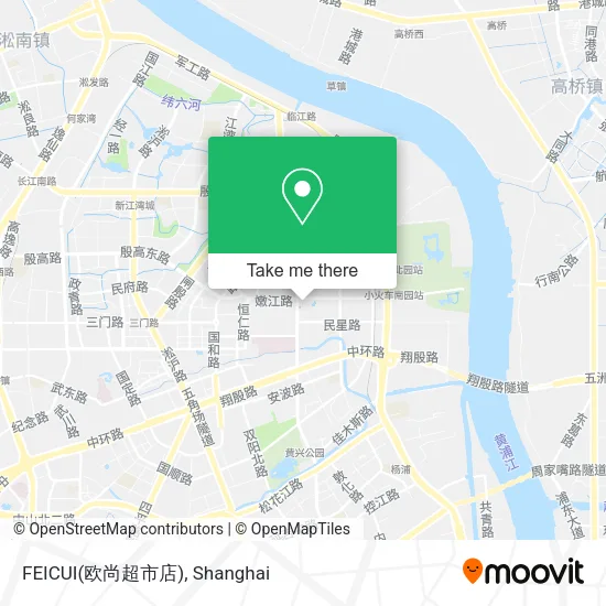 FEICUI(欧尚超市店) map