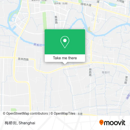 梅桥街 map