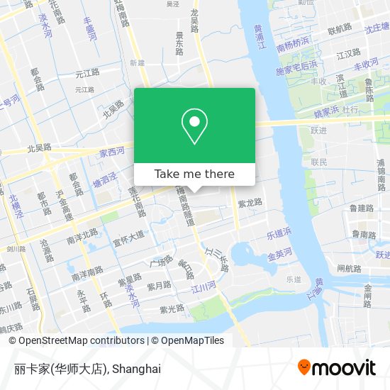 丽卡家(华师大店) map