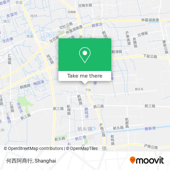 何西阿商行 map