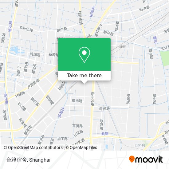 台籍宿舍 map