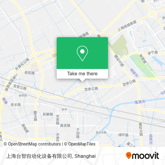 上海台智自动化设备有限公司 map