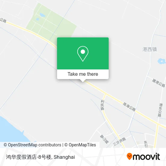 鸿华度假酒店-8号楼 map