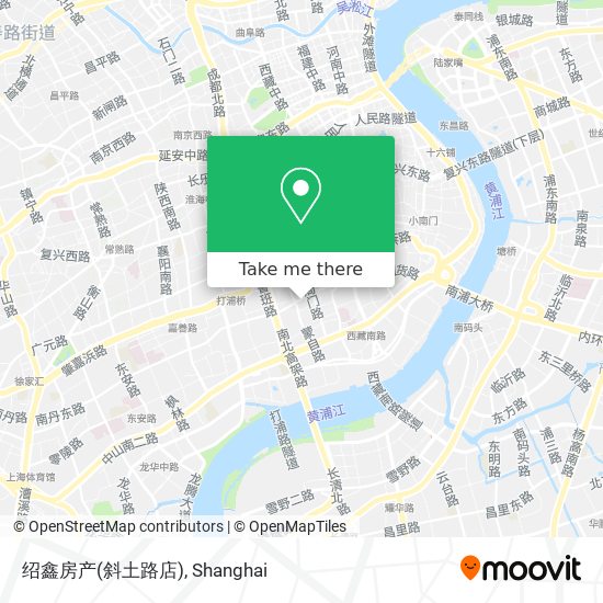 绍鑫房产(斜土路店) map