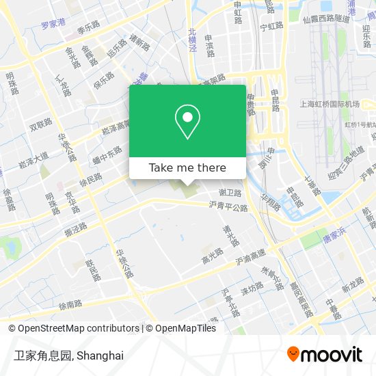 卫家角息园 map
