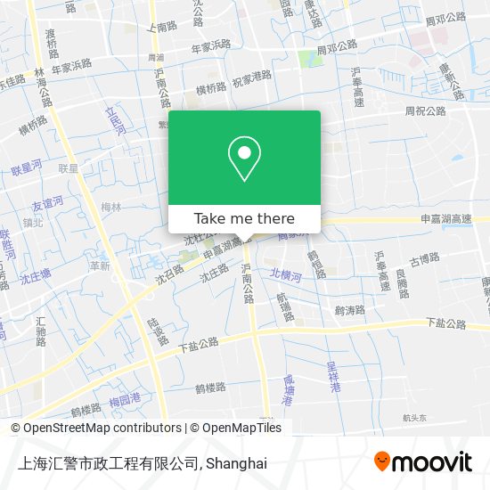 上海汇警市政工程有限公司 map