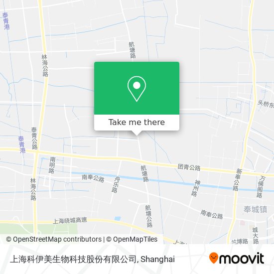 上海科伊美生物科技股份有限公司 map