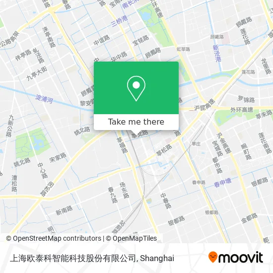 上海欧泰科智能科技股份有限公司 map