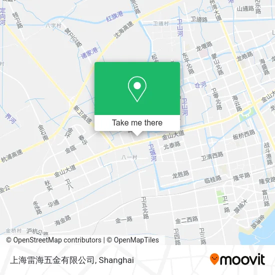 上海雷海五金有限公司 map