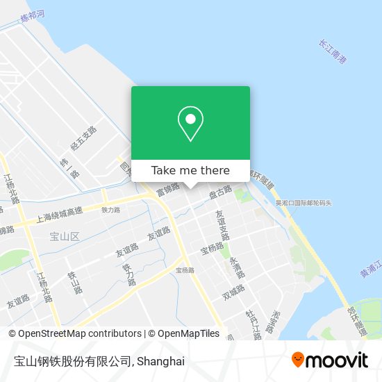 宝山钢铁股份有限公司 map