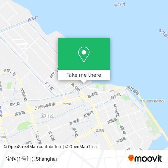 宝钢(1号门) map