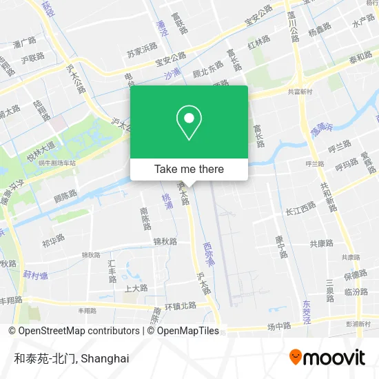 和泰苑-北门 map