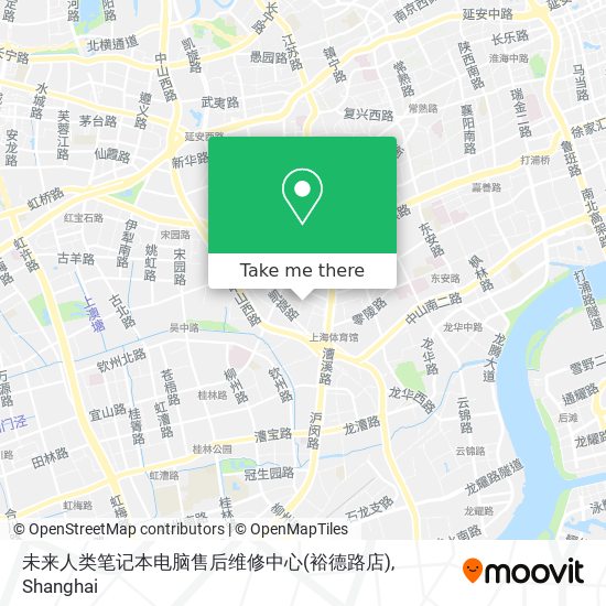 未来人类笔记本电脑售后维修中心(裕德路店) map