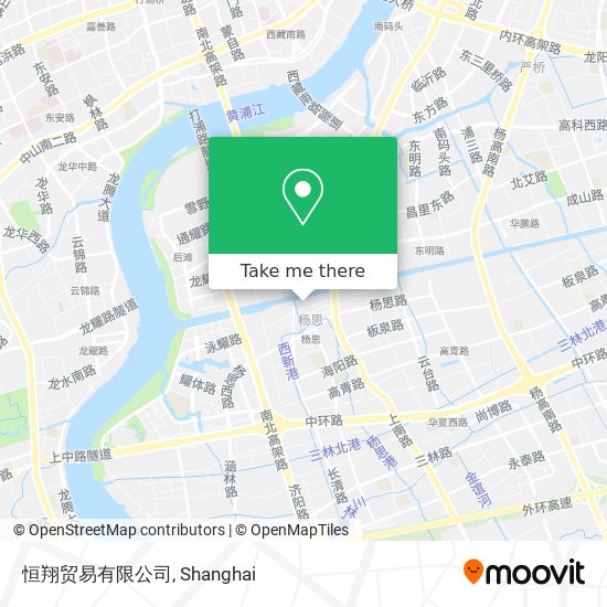 恒翔贸易有限公司 map
