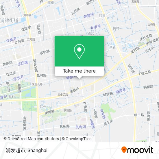 润发超市 map