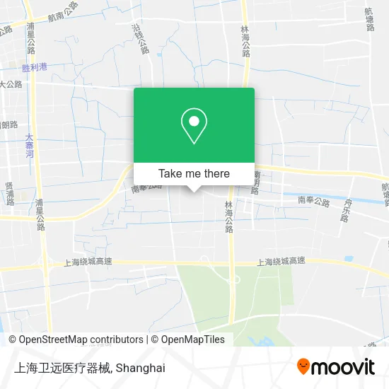 上海卫远医疗器械 map