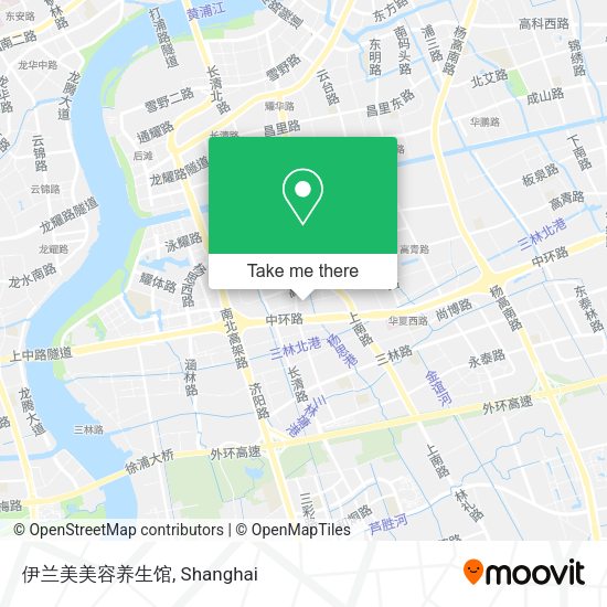 伊兰美美容养生馆 map