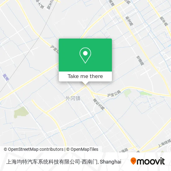 上海均特汽车系统科技有限公司-西南门 map