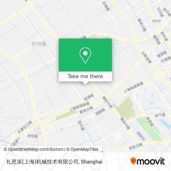 礼恩派(上海)机械技术有限公司 map