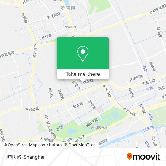 沪联路 map