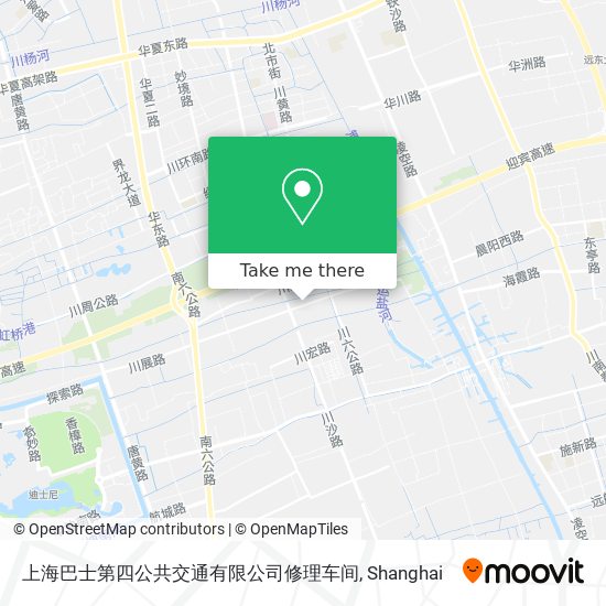 上海巴士第四公共交通有限公司修理车间 map