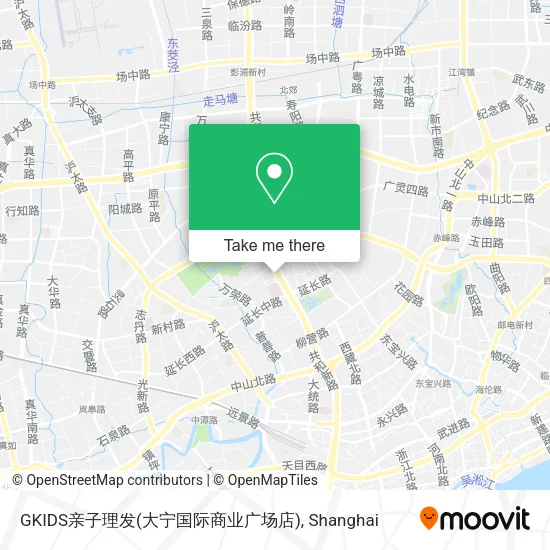 GKIDS亲子理发(大宁国际商业广场店) map