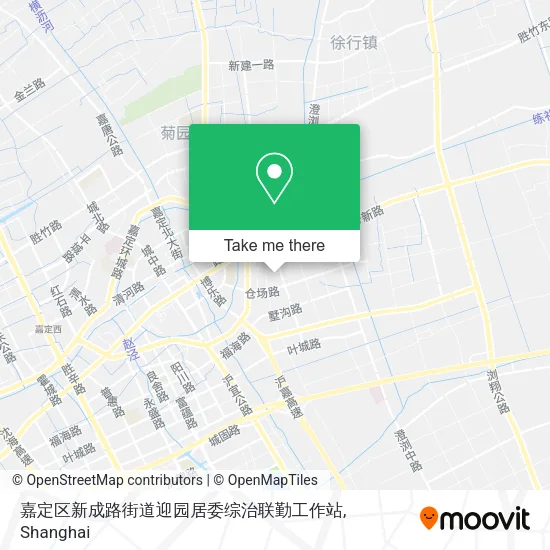 嘉定区新成路街道迎园居委综治联勤工作站 map
