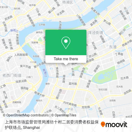 上海市市场监督管理局潍坊十村二居委消费者权益保护联络点 map