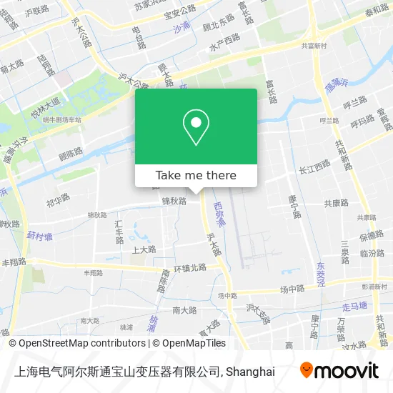 上海电气阿尔斯通宝山变压器有限公司 map