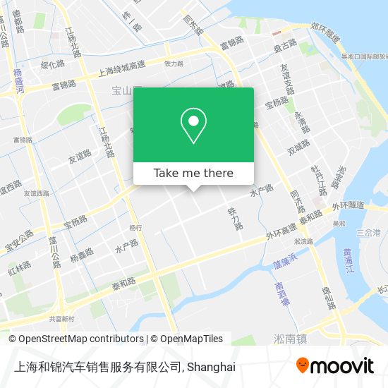 上海和锦汽车销售服务有限公司 map