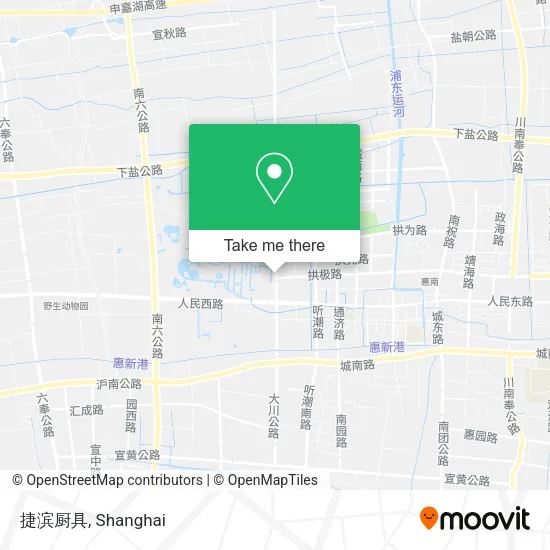 捷滨厨具 map