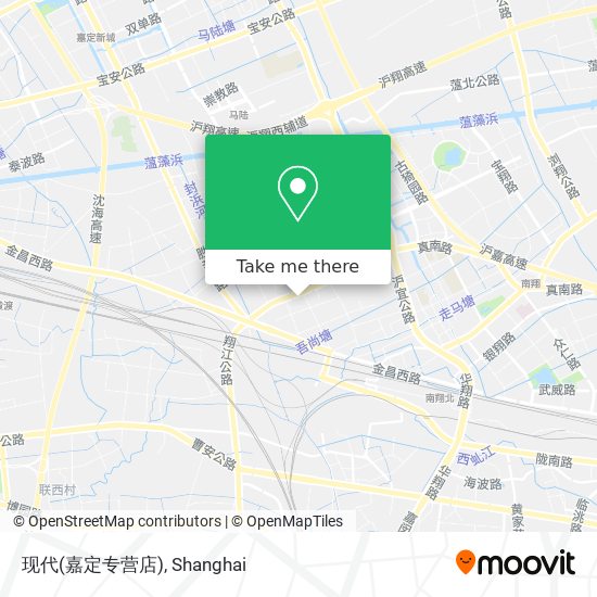 现代(嘉定专营店) map