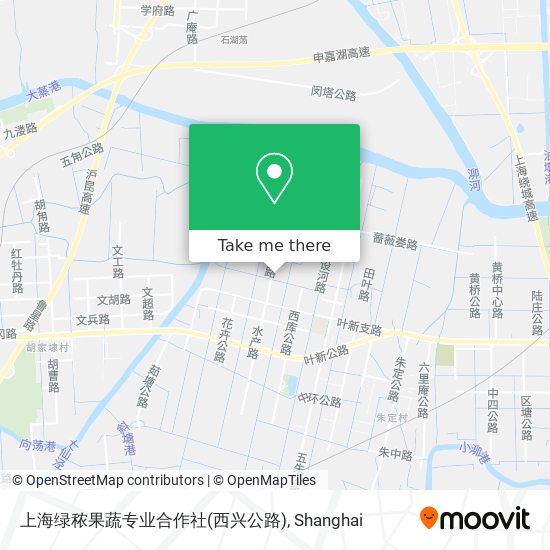上海绿秾果蔬专业合作社(西兴公路) map