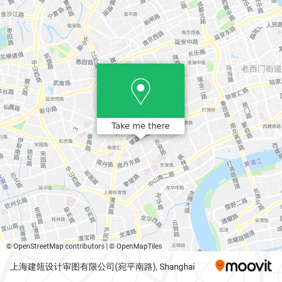 上海建瓴设计审图有限公司(宛平南路) map