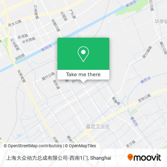 上海大众动力总成有限公司-西南1门 map