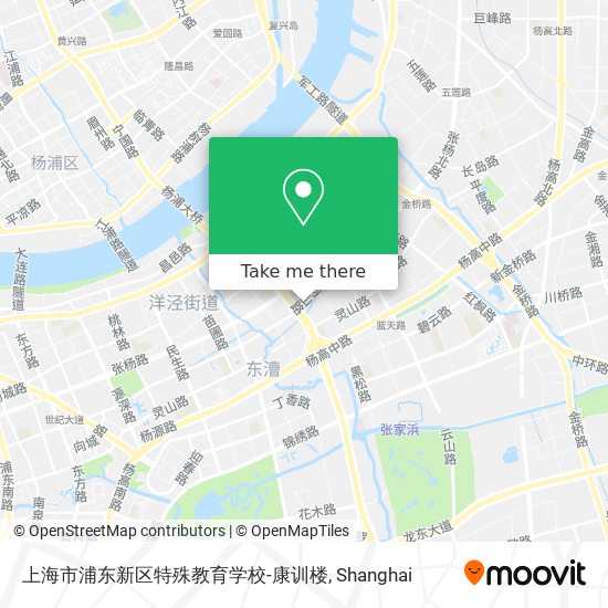 上海市浦东新区特殊教育学校-康训楼 map