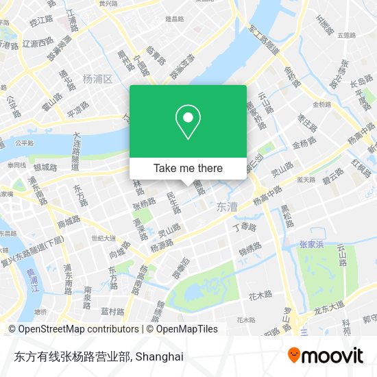 东方有线张杨路营业部 map