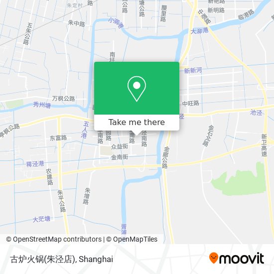 古炉火锅(朱泾店) map