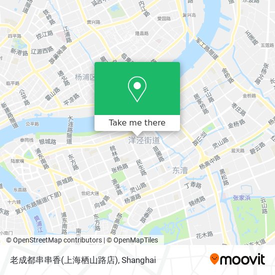 老成都串串香(上海栖山路店) map