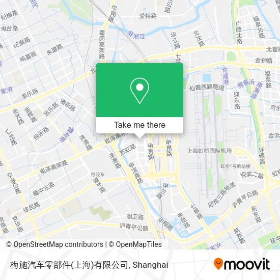 梅施汽车零部件(上海)有限公司 map