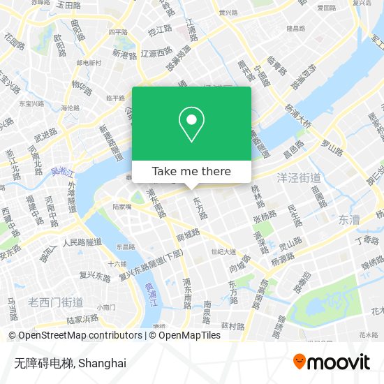 无障碍电梯 map