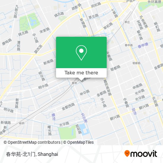 春华苑-北1门 map