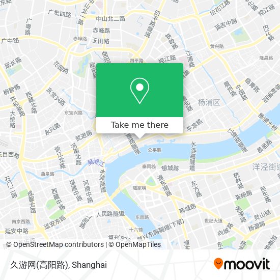 久游网(高阳路) map