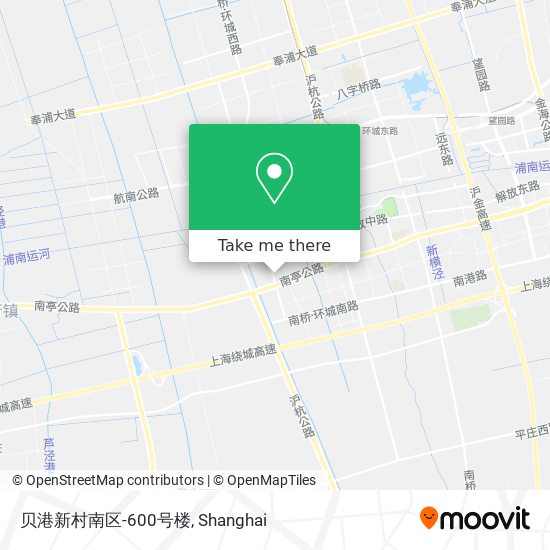 贝港新村南区-600号楼 map