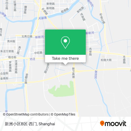 新洲小区B区-西门 map